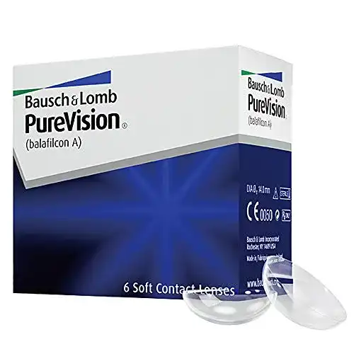 Bausch + Lomb PureVision Monatslinsen – Sphärische Kontaktlinsen
