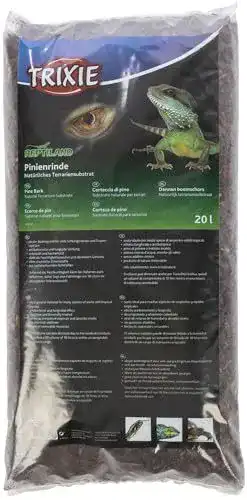 Pinienmulch Trixie Pinienrinde Terrariensubstrat für Schlangen