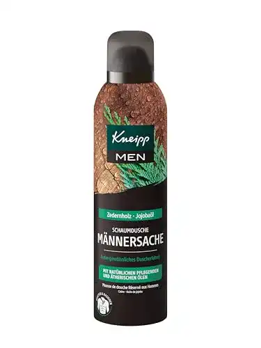 Kneipp Duschschaum Männersache – Duschschaum für Männer mit Zedernholz