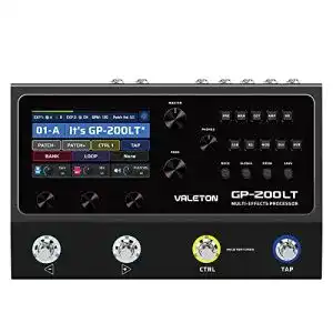 Multieffektgerät für Gitarre und Bass Valeton GP-200LT