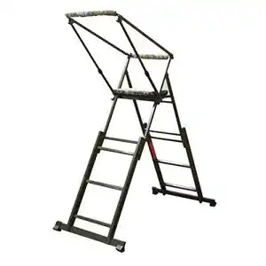 Ansitzleiter Berger und Schröter Herren Aluminium Ansitzstuhl XL