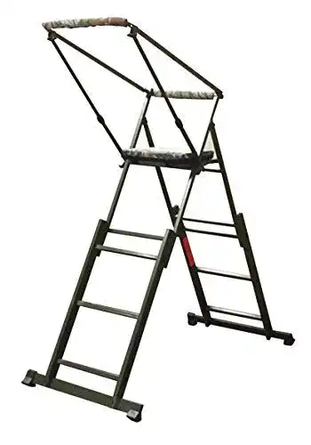 Ansitzleiter Berger und Schröter Herren Aluminium Ansitzstuhl XL