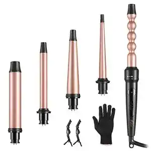 5-in-1 Lockenstab von Culwad für große und kleine Locken