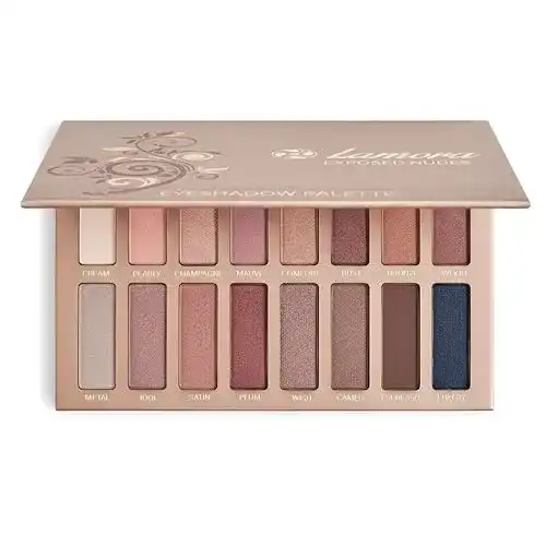 Lidschatten Palette Lamora mit veganen Nudetönen
