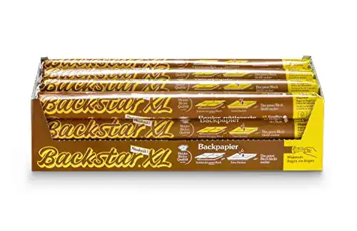 Backpapier Backstar Bogen XL, 12 Rollen mit 15 Bögen pro Rolle