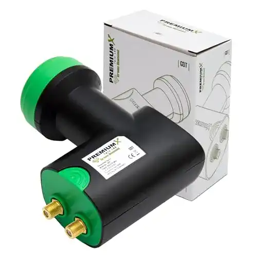 Twin LNB Premium X für digitalen Satellitenempfang