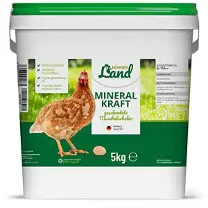 Muschelgrit für Hühner von Hühner Land – 5 kg Mineralfutter