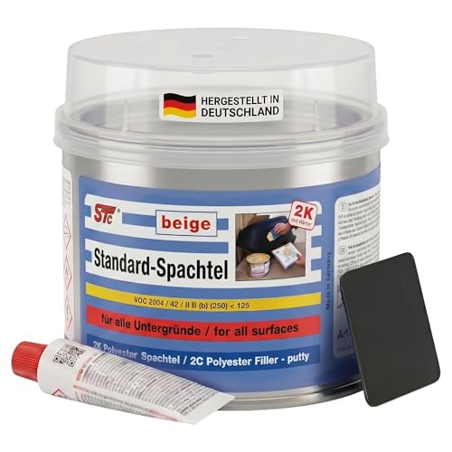 Spachtelmasse STC 2K für Autos 1 kg
