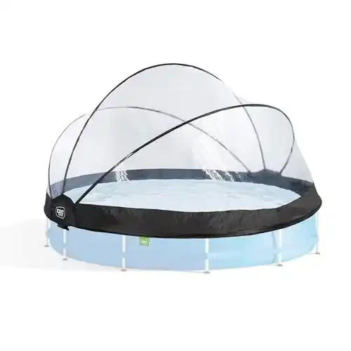 Poolabdeckung rund EXIT Dome für Frame Pool 360 cm