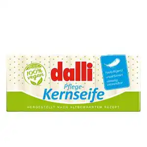 Kernseife Dalli 375g Unparfümiert Pflanzlich