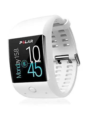 Polar Pulsuhr M600 Smartwatch in Weiß, M/L, Modell 90062398
