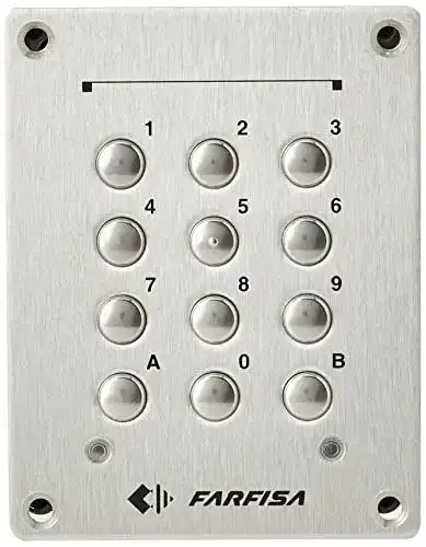 Farfisa FC32P Codeschloss für Unterputzinstallation mit 2 Steuerkontakten