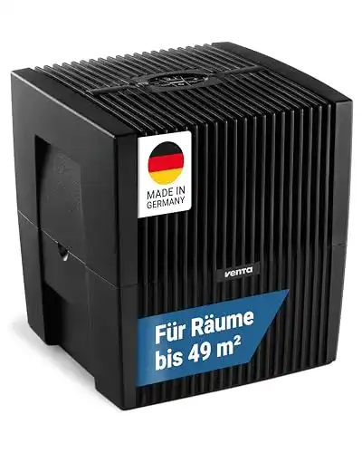 Venta Luftbefeuchter LW25 Comfort Plus – Leiser Luftwäscher für Räume bis 45 m²