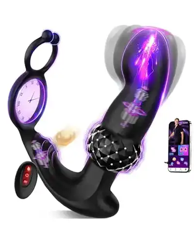 Prostata-Vibrator Eherson mit AI-Synchronisation und Dual Penisring