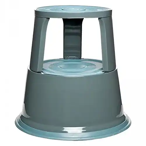 Elefantenfuß Hocker Brb Rollhocker aus Stahlblech mit 3 Lenkrollen