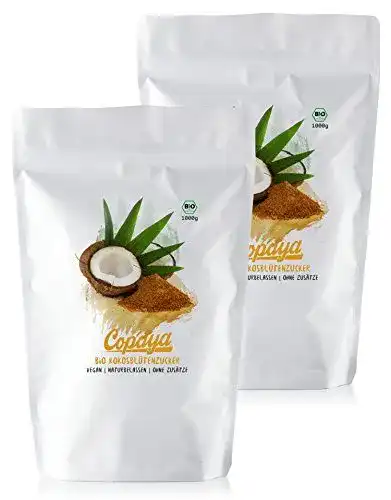 Kokosblütenzucker Copaya Bio 2000g – Natürlicher Kokoszucker