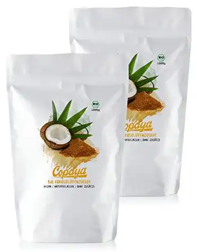 Kokosblütenzucker Copaya Bio 2000g – Natürlicher Kokoszucker