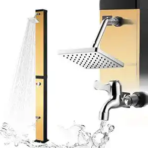 Solardusche Strattore 40 Liter für warmes Wasser im Garten