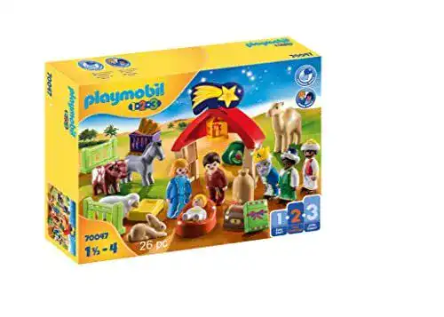 Weihnachtskrippe PLAYMOBIL für Kinder ab 18 Monaten