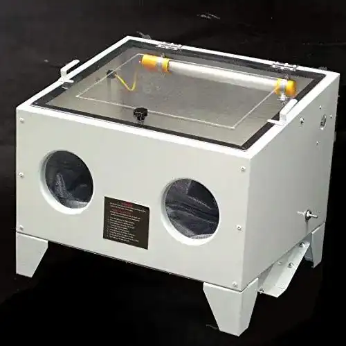 Sandstrahlkabine D&L Sandstrahlgerät SBC 90 mit Zubehör