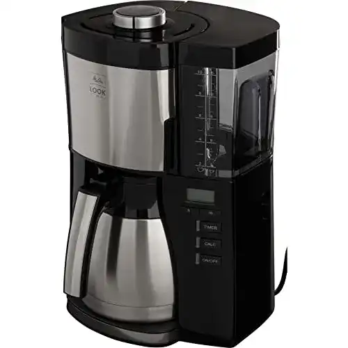 Filterkaffeemaschine Melitta Look Timer mit Thermokanne und Timer