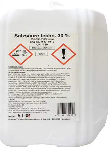 Salzsäure Enlik technische Lösung 30% 5 Liter
