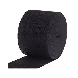 Breites Gummiband Simpleelove Schwarz Elastisch für Nähen und Basteln