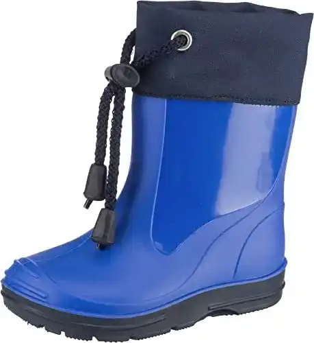 Beck Unisex Kinder Gummistiefel in Blau – Basic Modell