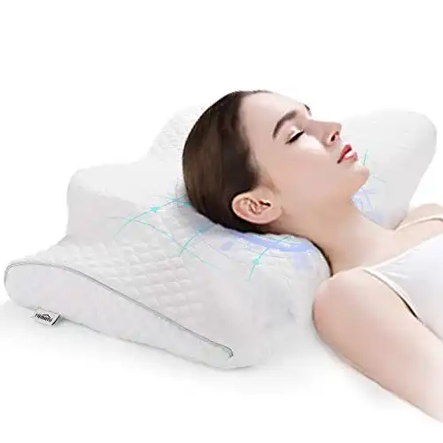 Anti-Schnarch-Kissen Himimi ergonomisches orthopädisches Kopfkissen