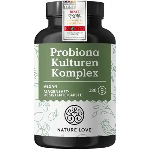 Probiotika Nature Love Probiona Komplex mit 300 Milliarden KBE pro Gramm