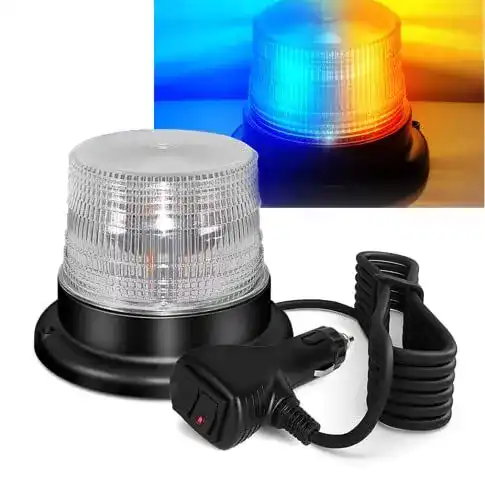 ONCCI LED Warnleuchte mit Magnet und 2 Farben für Sicherheitsanwendungen