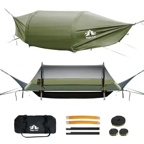 Hängematte mit Moskitonetz von Night Cat für Outdoor-Aktivitäten