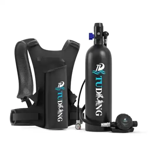 Tauchflasche Tudiving 2L für Sauerstoffflaschentauchen