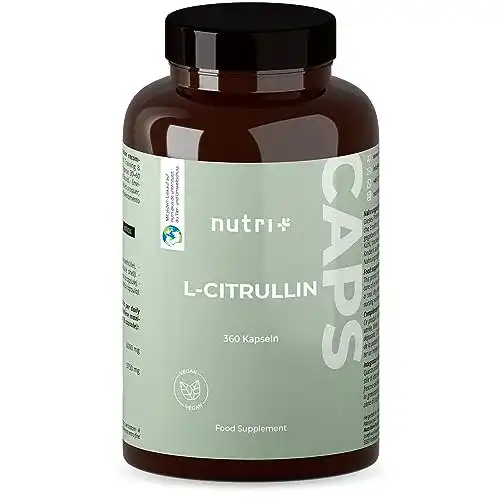 L-Citrullin Kapseln hochdosiert, vegan – 360 Stück