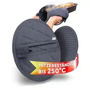 Topflappen Set von WOHNHELD – Hitzebeständig bis 250 °C