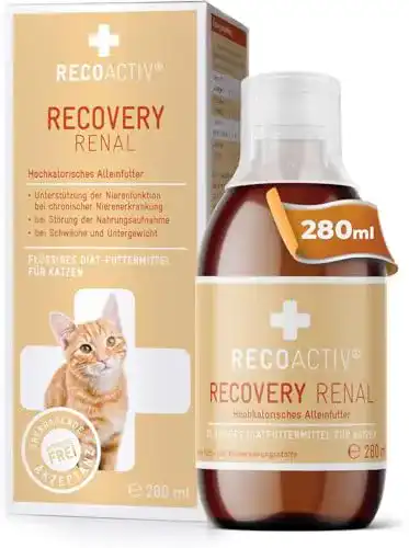Diätfutter für Katzen: RECOACTIV Recovery Renal, 280ml