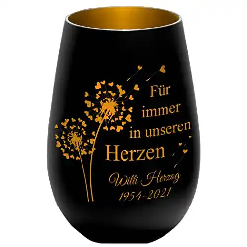 Grabschmuck Albcraft Trauerlicht – Persönliches Erinnerungslicht