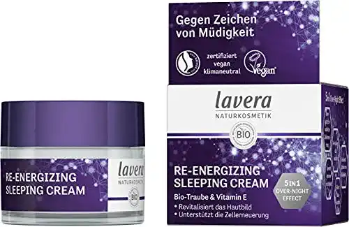 Naturkosmetik Gesichtscreme von Lavera – Re-Energizing Sleeping
