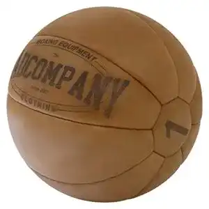 Medizinball Bad Company Vintage Leder in 10 Gewichtsstufen