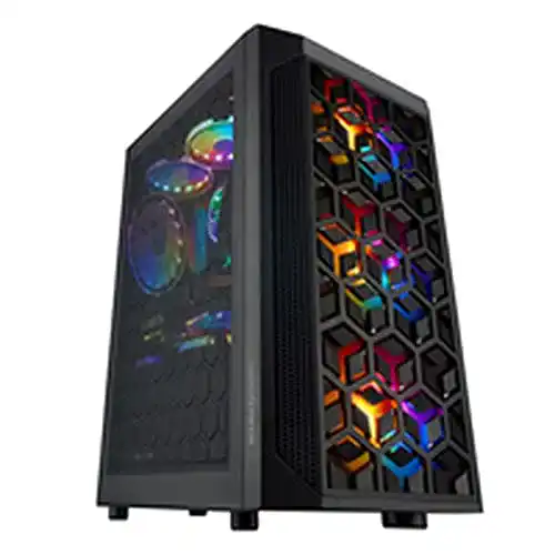 Micro-ATX Gehäuse Mars Gaming MCMESH Schwarz