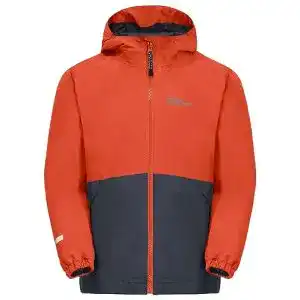 Regenjacke Unisex Jack Wolfskin Iceland 3in1 Jacket für Kinder