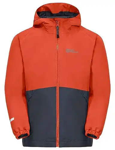Regenjacke Unisex Jack Wolfskin Iceland 3in1 Jacket für Kinder