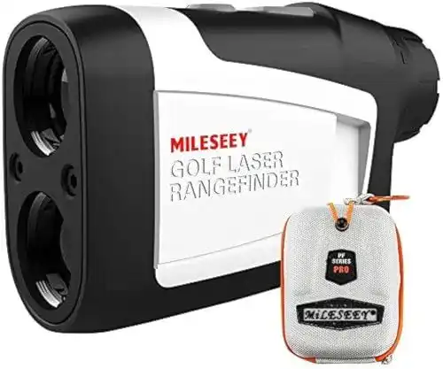 Golf Entfernungsmesser MiLESEEY mit Slope und Vibration für Wettbewerbe