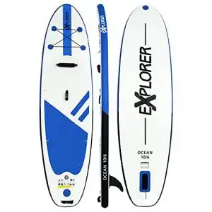 Explorer SUP Loftra Rix Set Ocean 10,6 in Blau, 320 x 84 x 12,7 cm