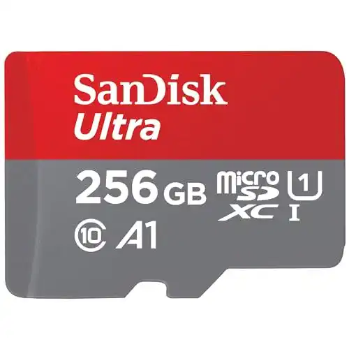 SanDisk Ultra 256GB Micro-SD Speicherkarte für Android-Geräte