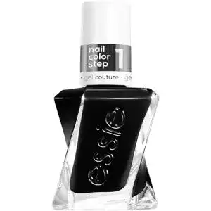 Schwarzer essie Nagellack mit langanhaltendem Gel-Finish
