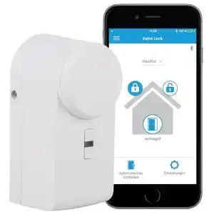 Elektrisches Türschloss eqiva Bluetooth Smart für einfache Türsteuerung