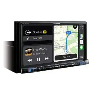 Alpine Autoradio INE-W720D mit 1DIN Navigation