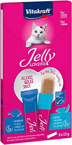 Vitakraft Katzenfutter Jelly Lovers Katzensnack mit Lachs
