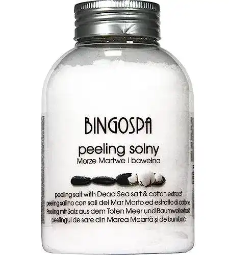 Bingospa Totes Meer Peeling Salz mit Baumwollextrakt 580 g